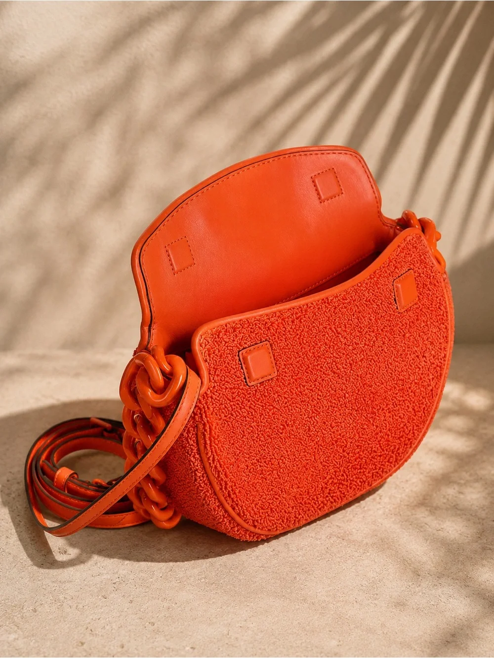 Tory Burch Raffia Flap Shoulder Bag Natural Straw Crossbody Summer Handbag